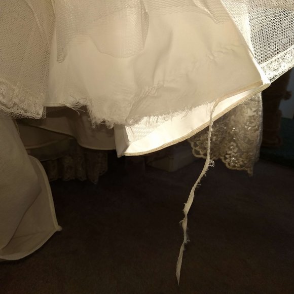 Allure Romance 2712 Ultra Feminine Strapless Gown - Picture 14 of 14